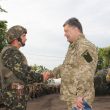 Петро Порошенко в зоне АТО