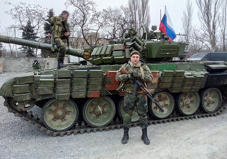 войска рф, террористы, боевики, танк, техника