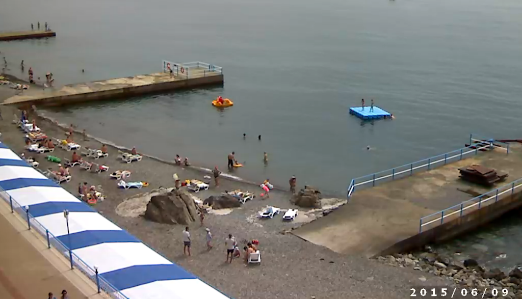 Вебкамера. Алушта 09.06.2015