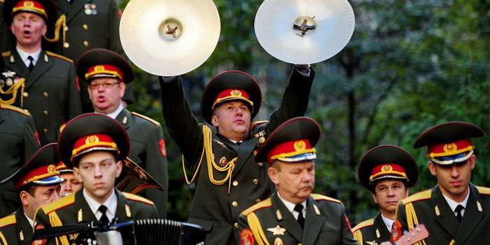Сайт российского военного ансамбля