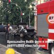 Подорванный автомобиль, в котором находился Максим Шаповал