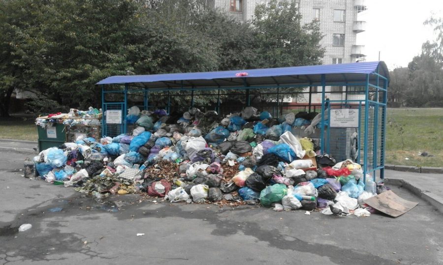 Львовский мусор. Фото: lviv.comments.ua