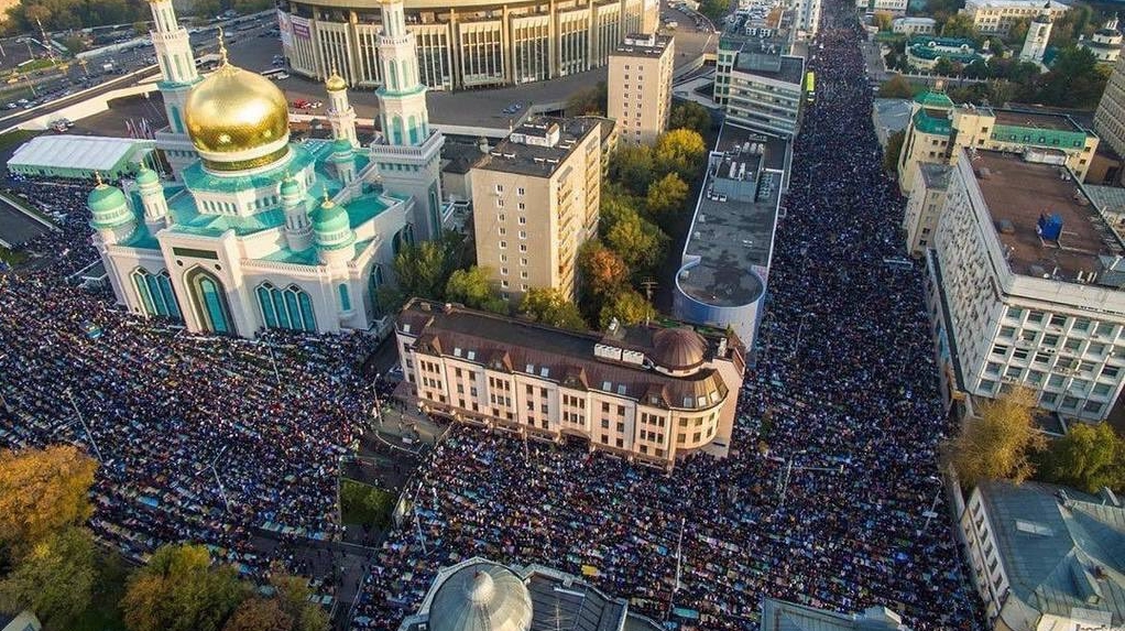 Ураза Байрам в Москве