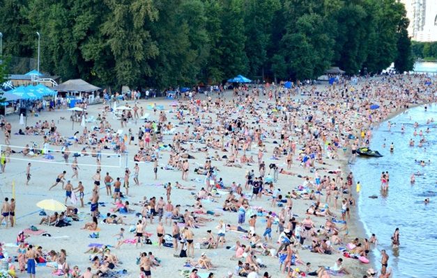 Пляжи Киева