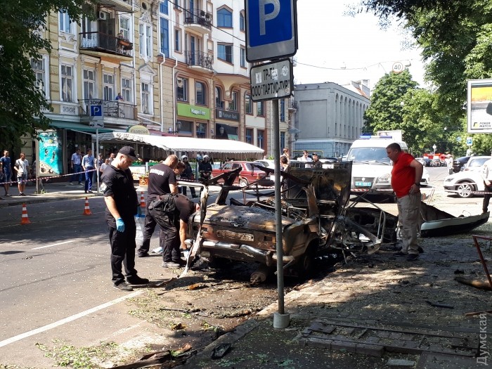 Взрыв в Одессе