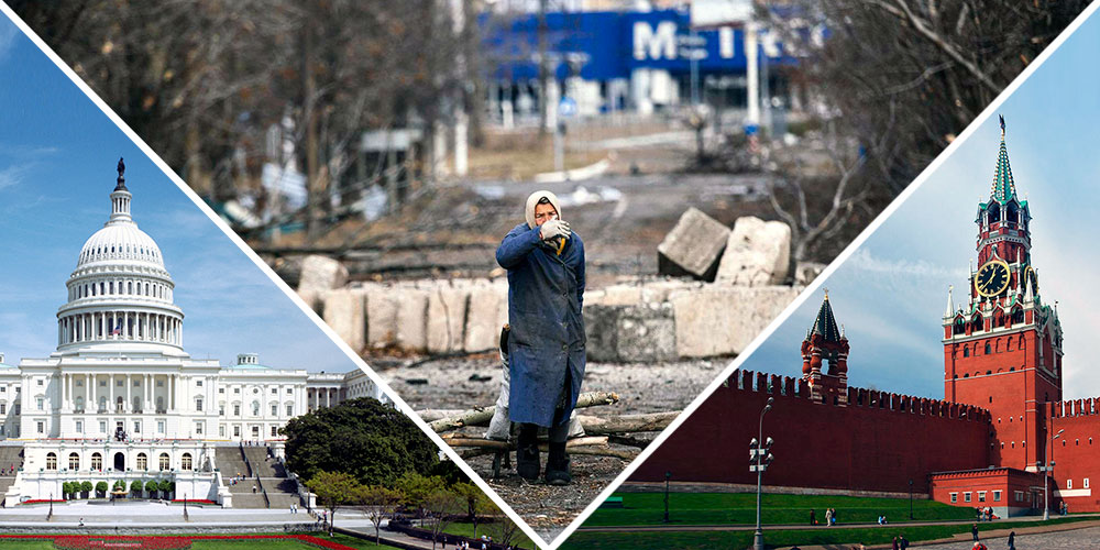 Россия и США, война на Донбассе