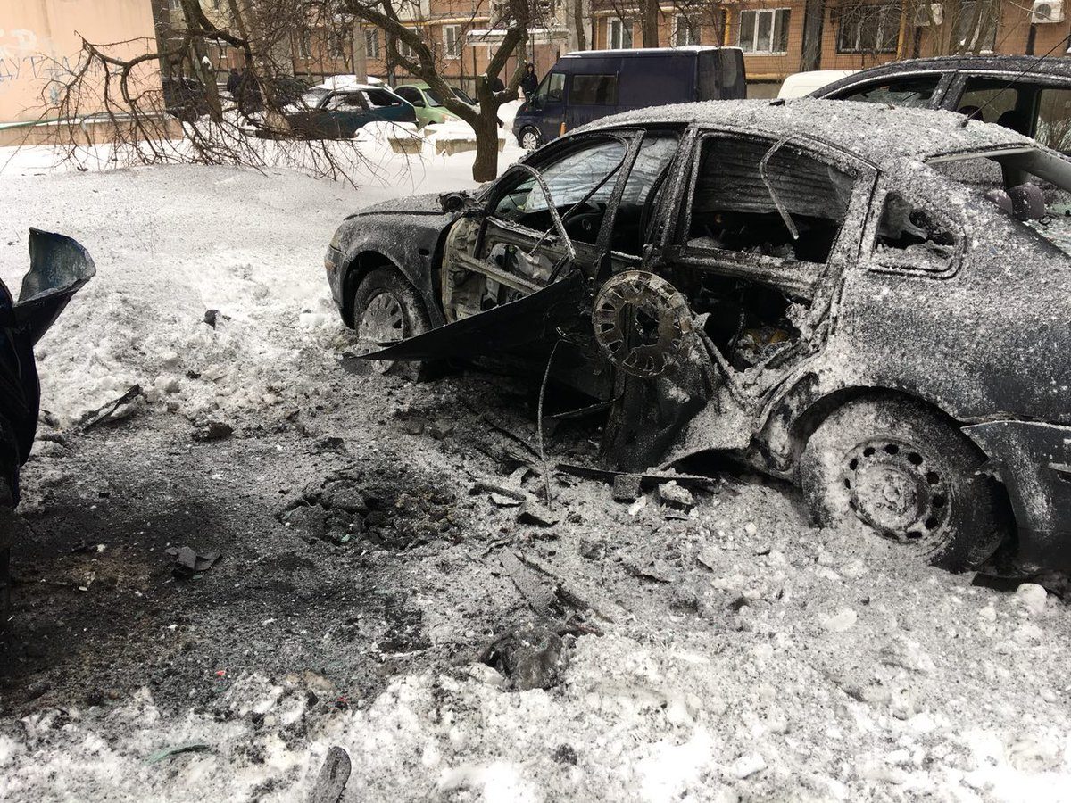 Взрыв в Донецке Донецк Взрыв