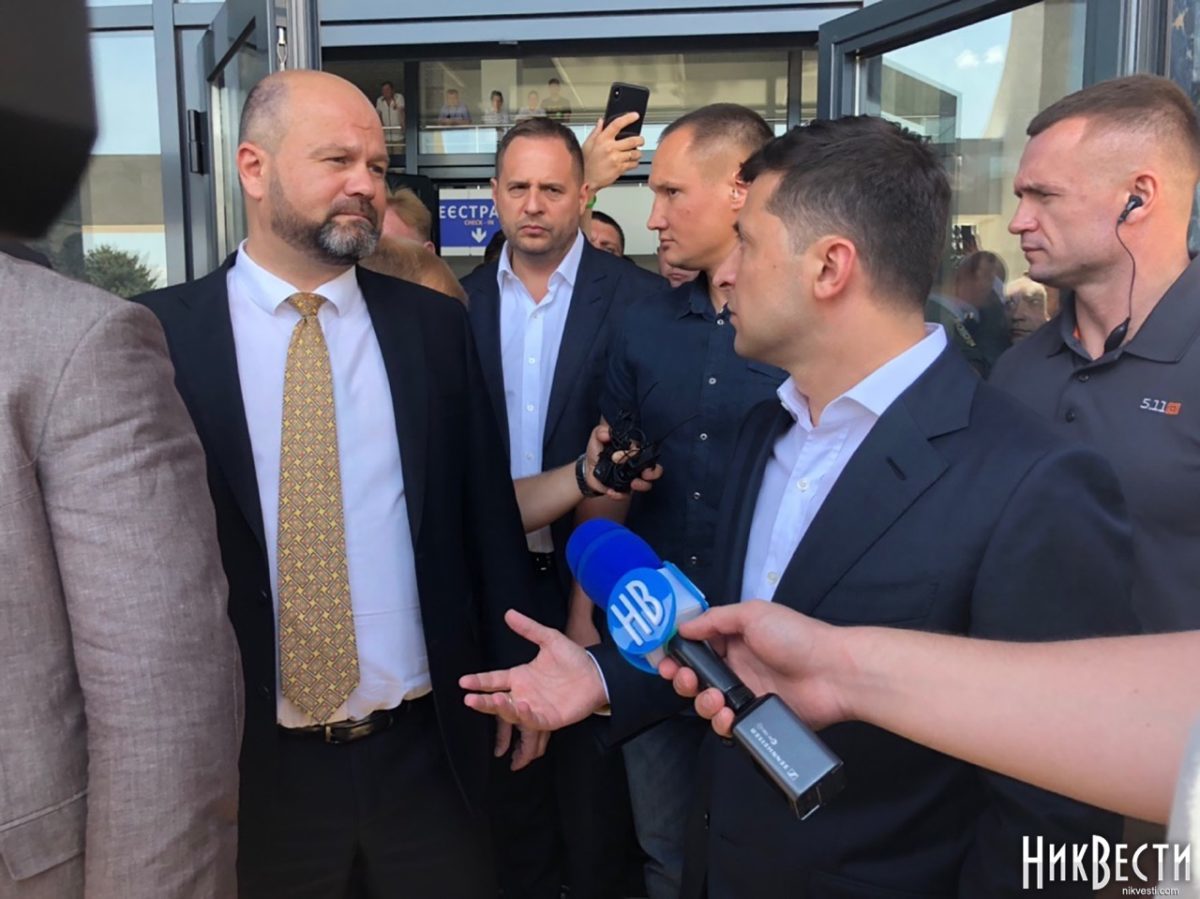 Зеленский в Николаеве