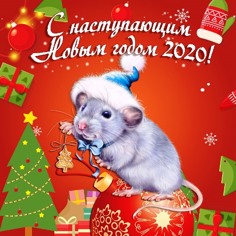 С Новым годом 2020