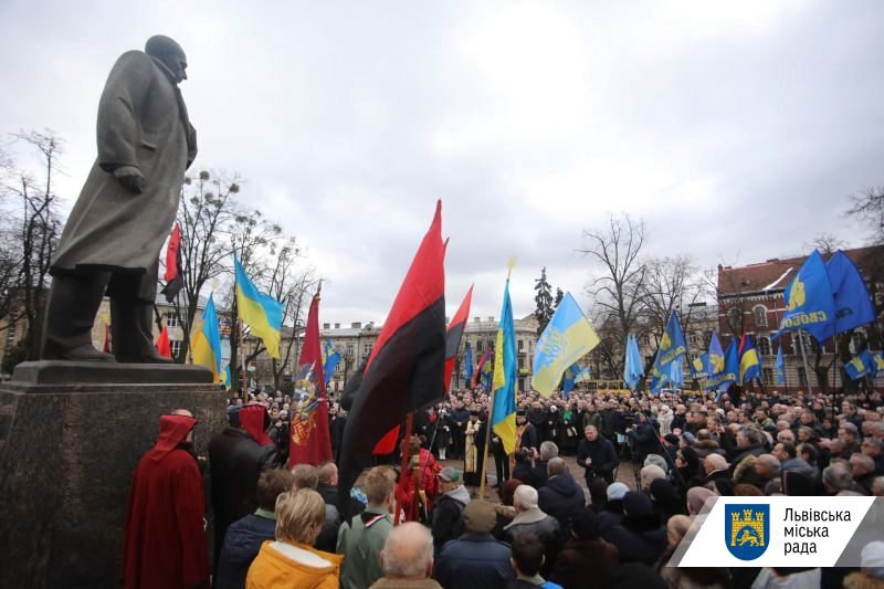 В Украине отметили годовщину со дня рождения Бандеры