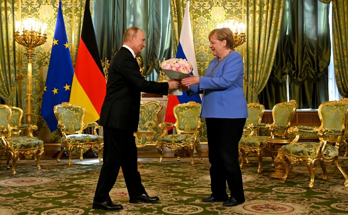 путин меркель