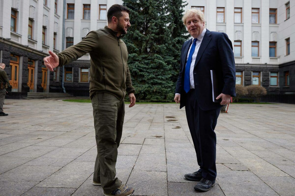 джонсон зеленский