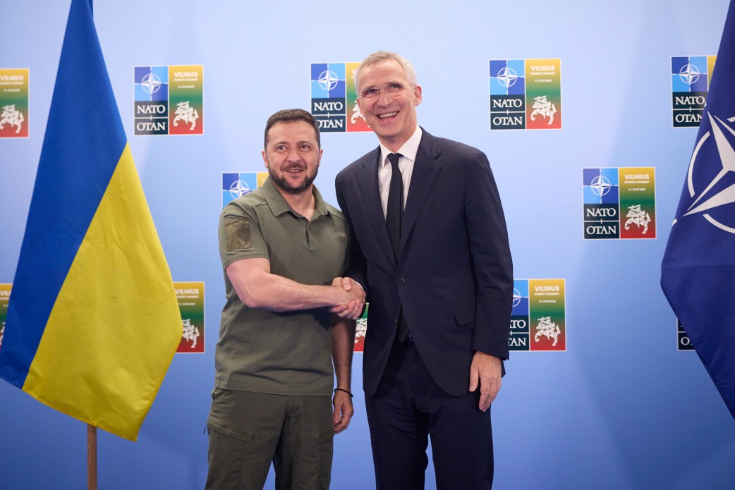 зеленский столтенберг