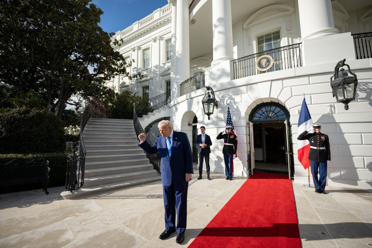 трамп макрон