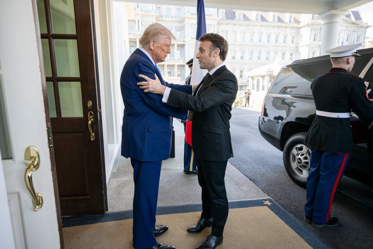 трамп макрон