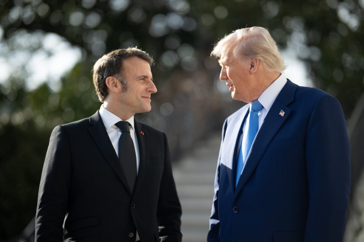 трамп макрон