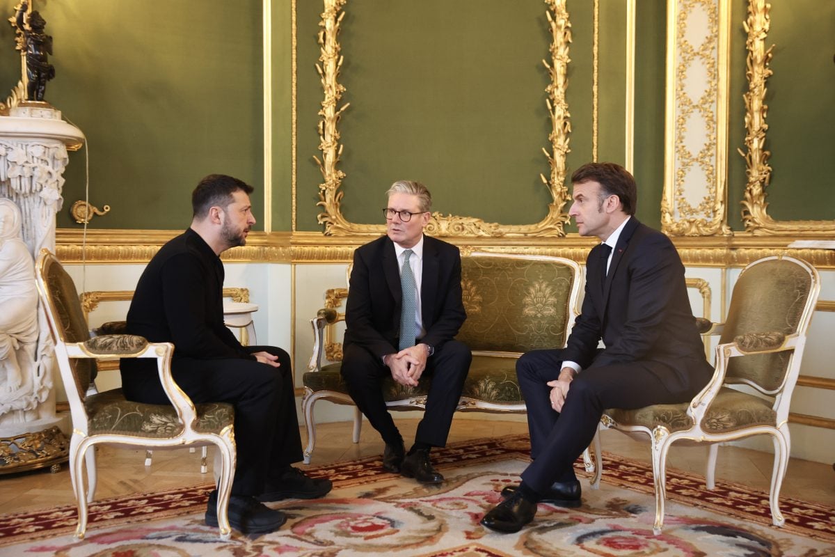 стармер зеленский макрон