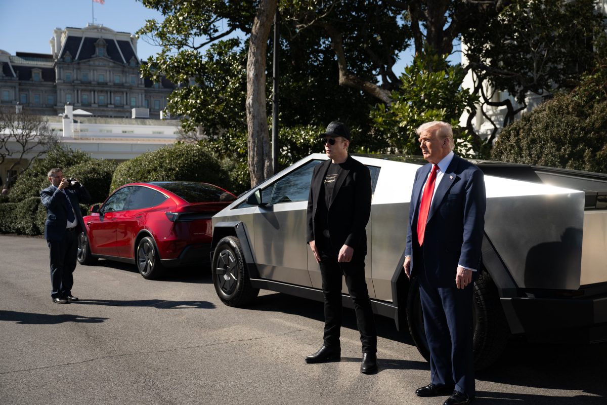 трамп маск tesla
