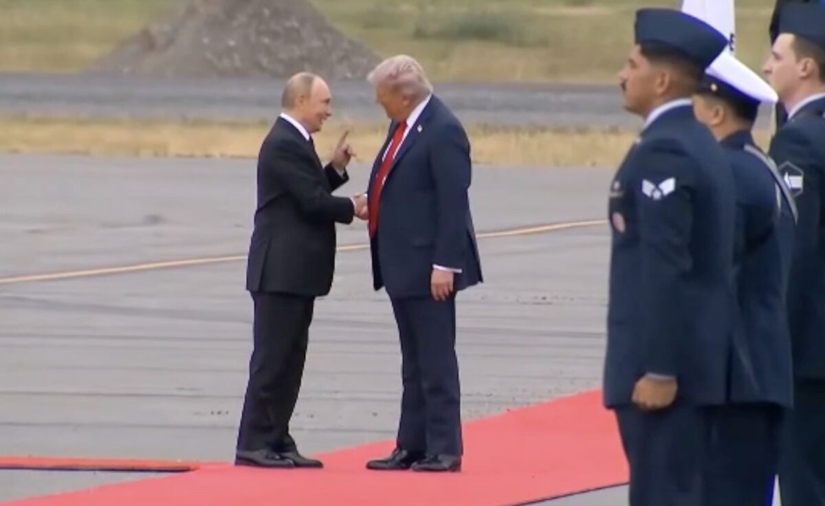 Трамп путін на алясці