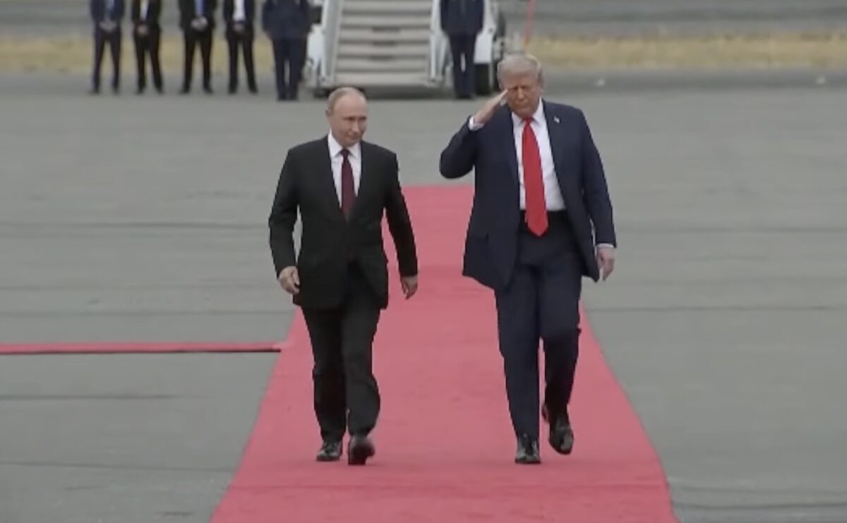 трамп путін аляска