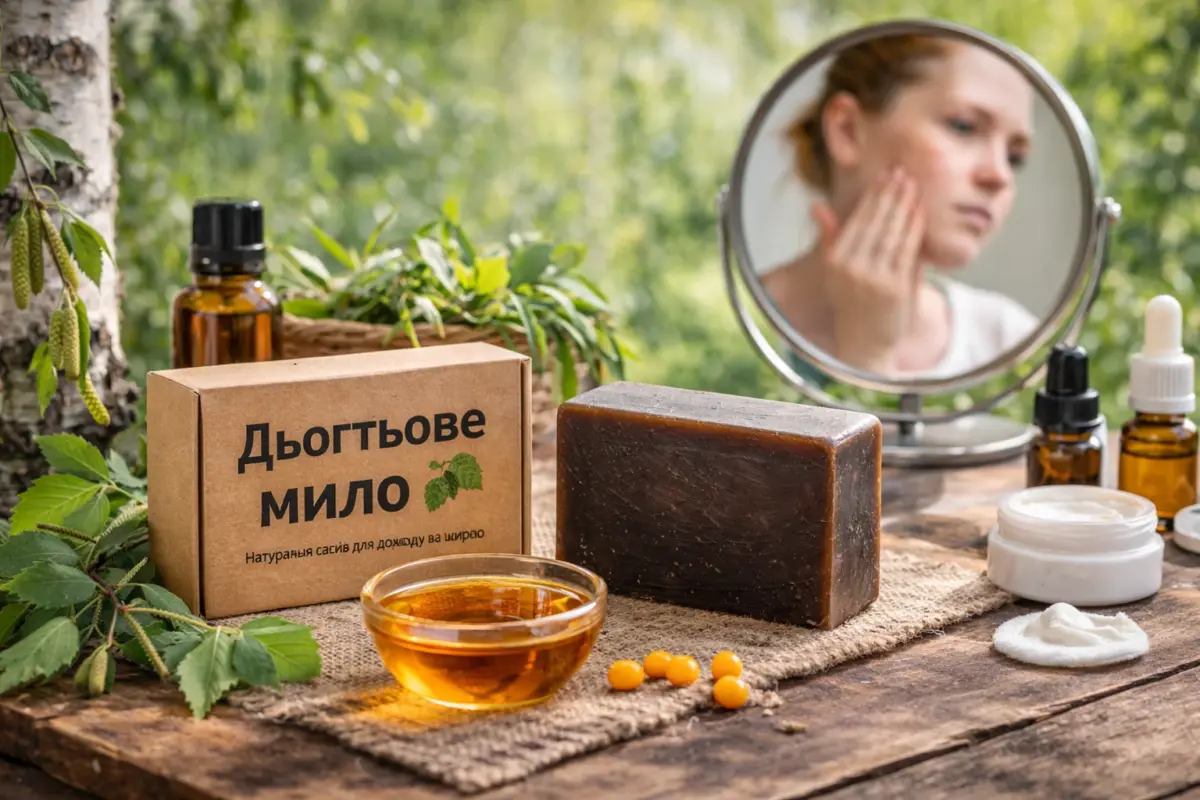 дегтярне мило