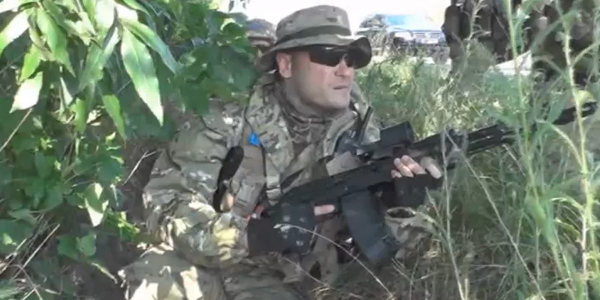 Разведка боем под Карловкой